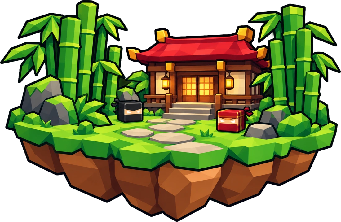 Bamboo Dojo world island